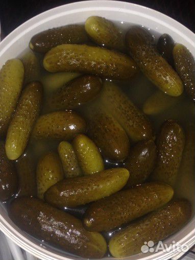 Огурцы соленые