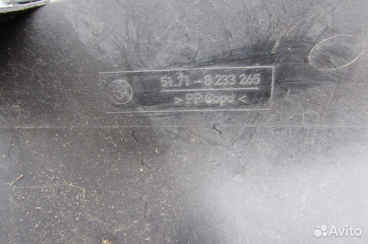 Щиток фильтра с активированным углем bmw e46