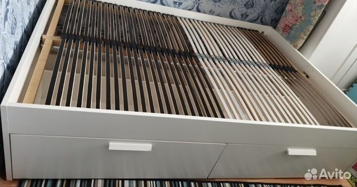 Кровать IKEA brimnes 140*200