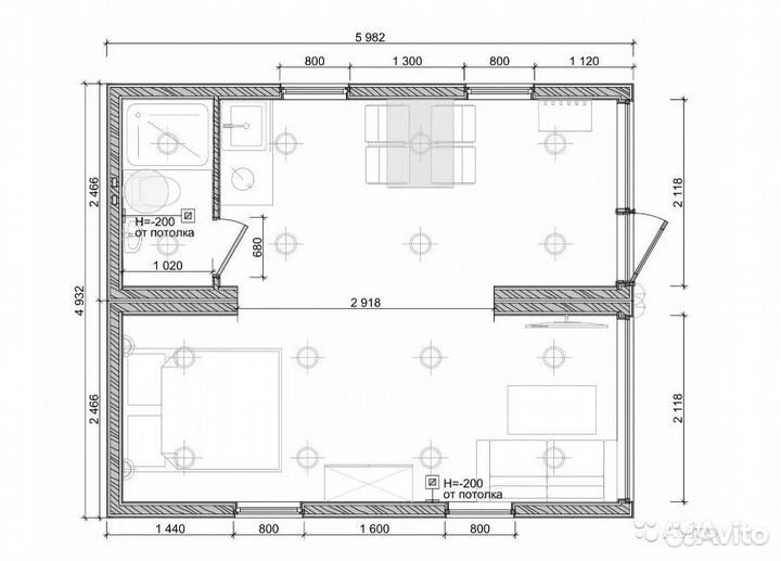 Модульный дом Барнхаус