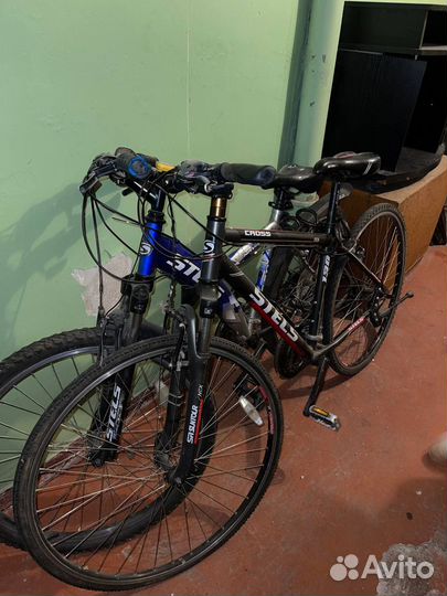 Велосипед гибрид stels 130 cross