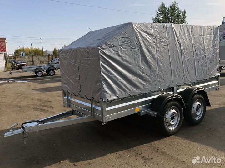 Прицеп 2-х осный 3,5 х 1,5 R16 на подрамнике