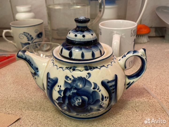 Заварочный чайник Гжель
