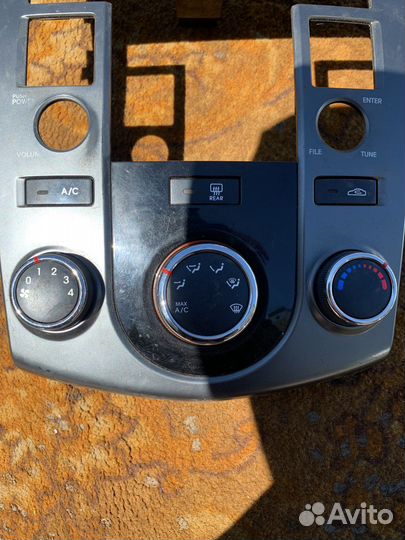 Блоку управления печки с накладкой kia cerato 2