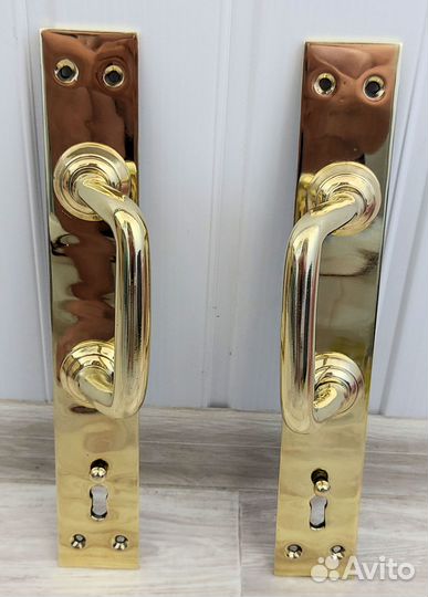 Дверные ручки старинные Пара