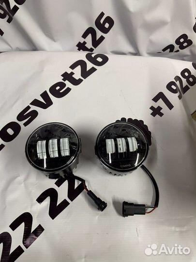 Chevrolet Nissan Infiniti Туманки Sal-man LED