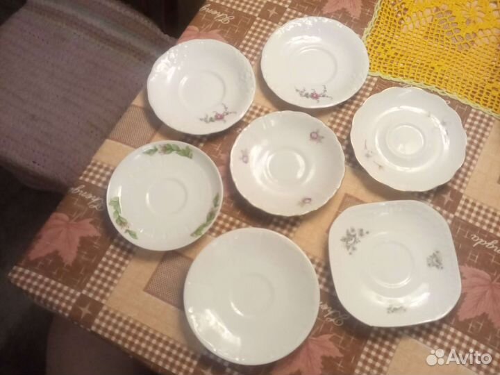 Тарелочки и блюдца