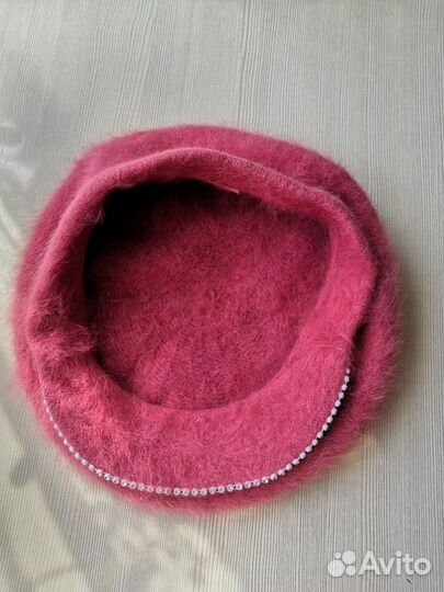 Берет женский из ангоры