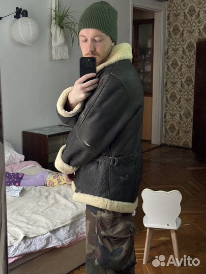 Дубленка мужская пилот