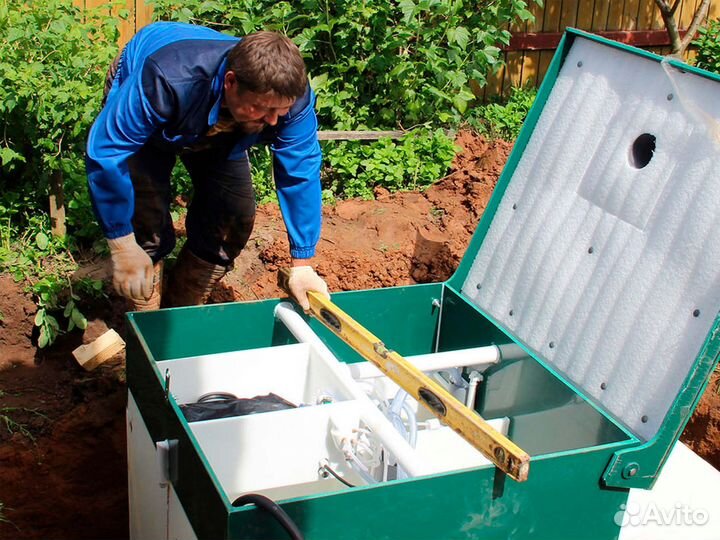 Установка септика для частного дома