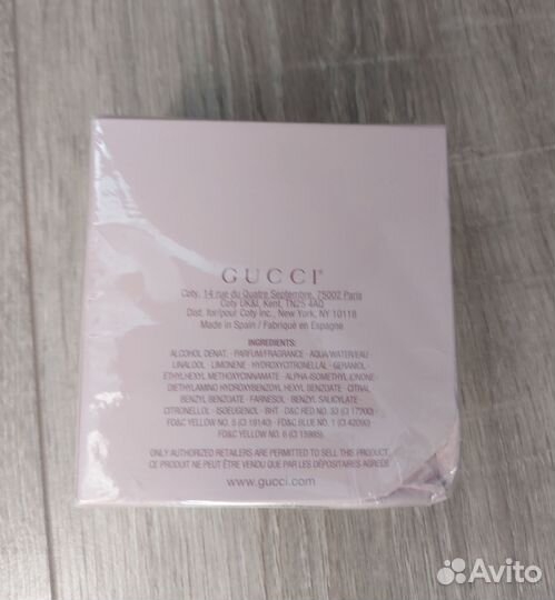 Парфюмированная вода gucci bamboo новая 50 ml