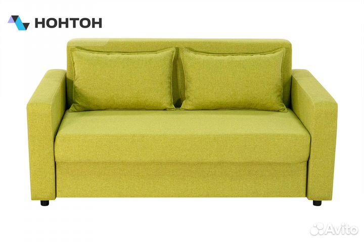 Диван еврокнижка Алекс 1 оливковый