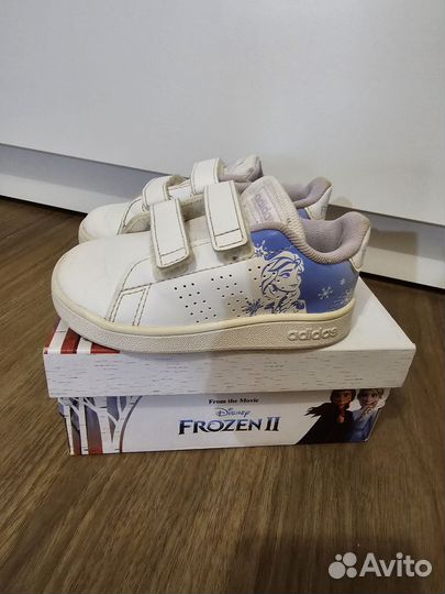 Кеды на девочку Adidas frozen 23р
