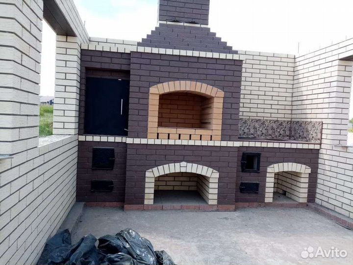 Камины барбекю