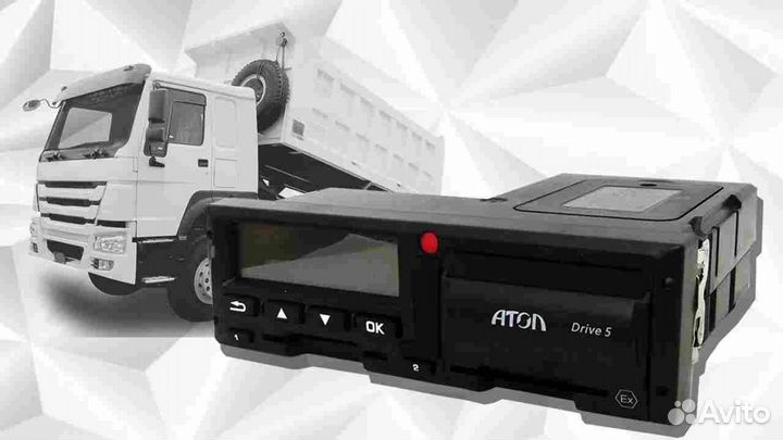 Тахограф Atol с чипом скзи (под гарантию)