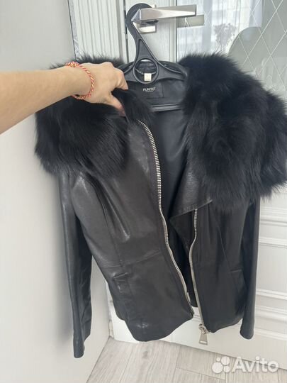 Кожанная куртка punto оригинал