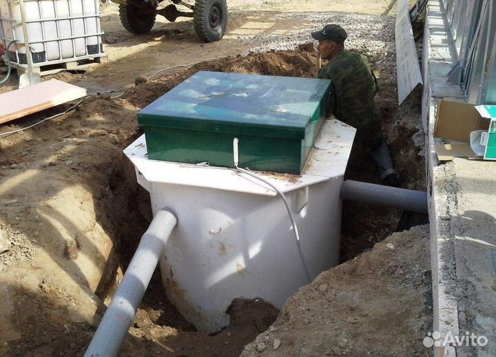 Автономный септик без откачки и запаха