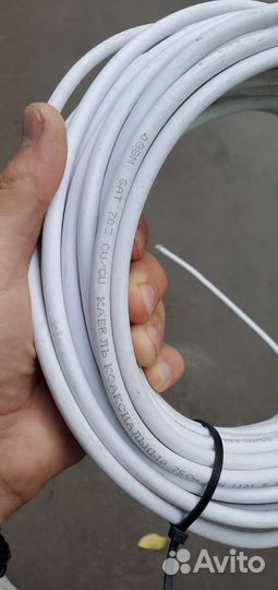 Кабель TV коаксильный 75 Ом