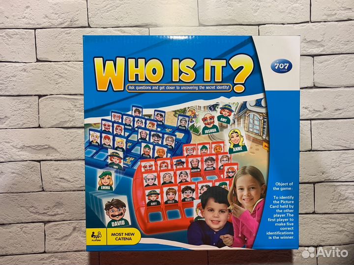 Настольная игра Who is it
