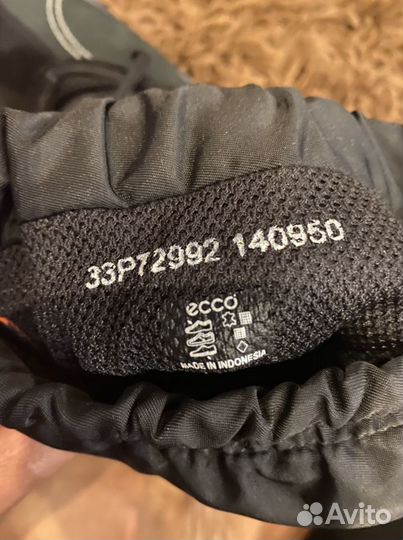 Сапоги детские Ecco (Gore-Tex) нубук