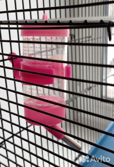 Клетка для хомяка большая + наполнители и прочее