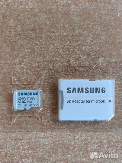 Карта памяти MicroSD Samsung Evo Plus 512 Gb