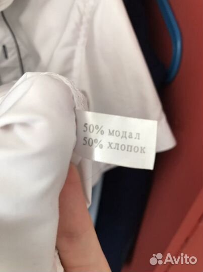 Рубашка белая школьная