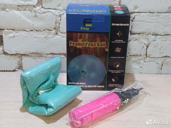 Мяч гимнастический + насос 55 см