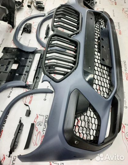 Обвес BMW X6 G06 стиль Х6 М F96 + крышки и решетка