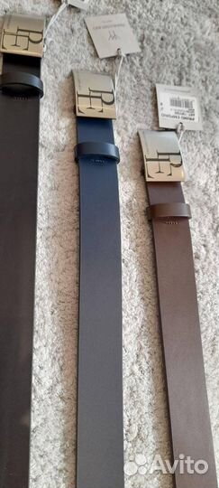 Ремень кожаный мужской Италия