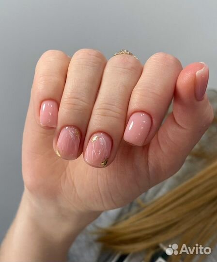 Маникюр с покрытием гель -лак Северный