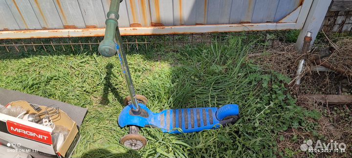 Детский электромотоцикл и самокат