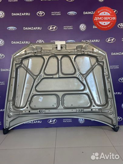 Капот Hyundai Accent темно-бежевый