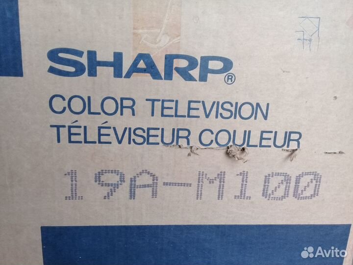 Телевизор sharp производство USA раритетный