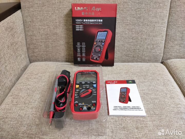 Мультиметр UNI-T/A-BF CS618A+ (UT61E+, UT161E)