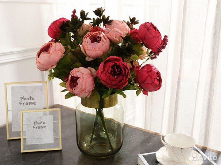 Цветы пионы искусственные