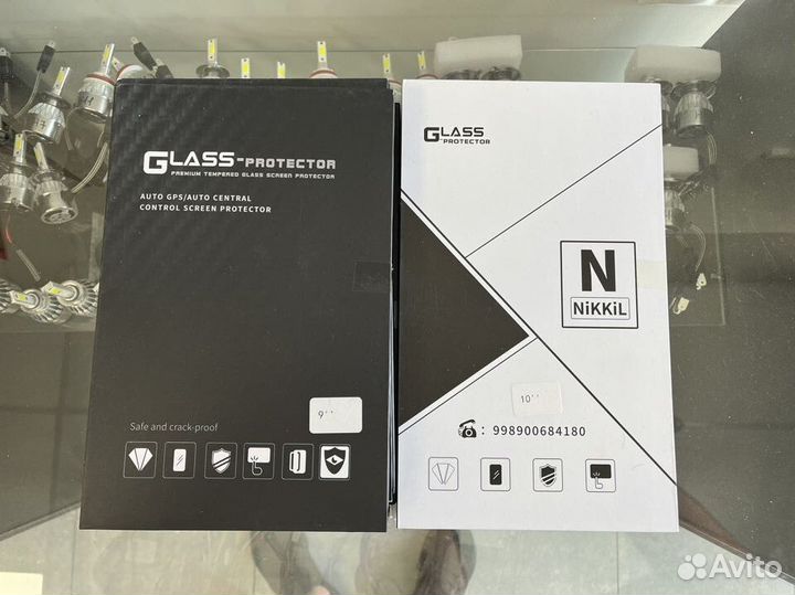 Защитное стекло на магнитолу android