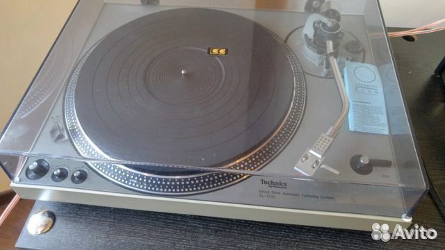 Виниловый проигрыватель technics sl-1700,как новый