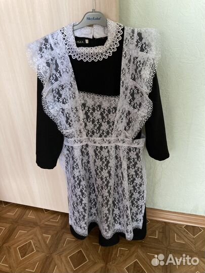 Школьный фартук и платье