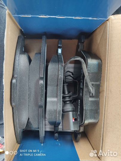 Колодки передние vw polo