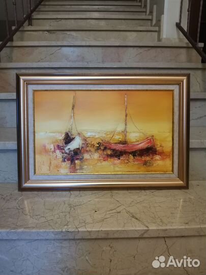 Картина маслом на холсте большая