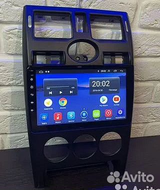 Андроид 9 дюймов (Приора-1) с рамкой