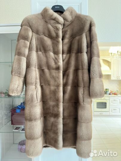 Шуба из песца