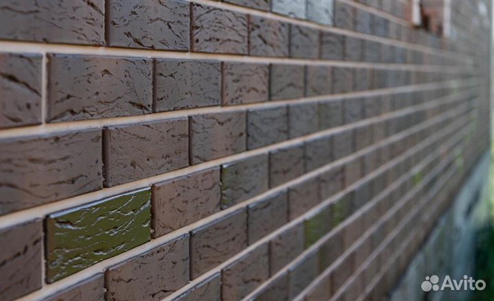 Кирпич облицовочный в наличии