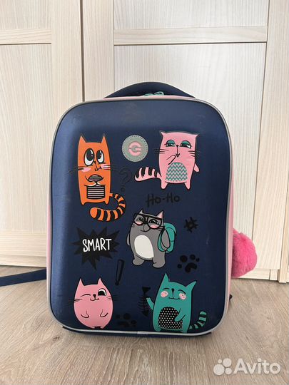 Рюкзак школьный для девочки Grizzly