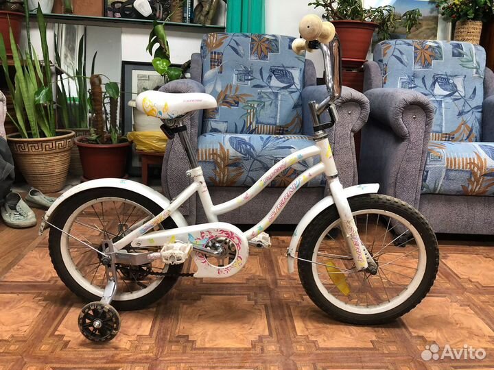 Велосипед детский stels белый