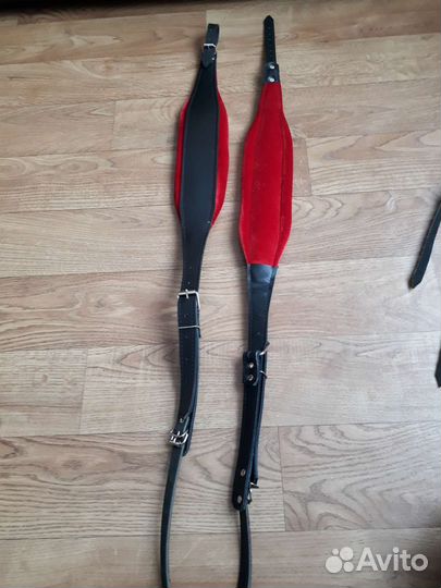 Кожаные ремни для аккордеона, баяна, гармони