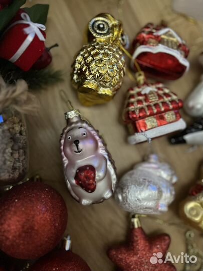 Елочные игрушки пакетом
