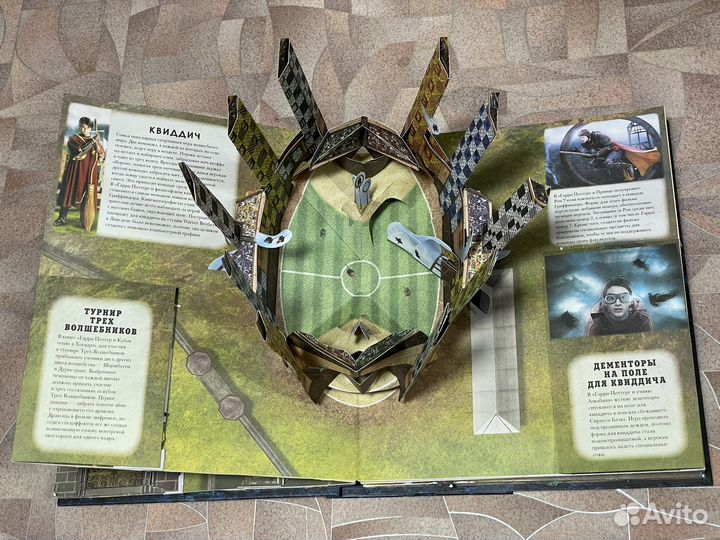 Карта трехмерная Хогвартса и Хогсмида Гарри Поттер