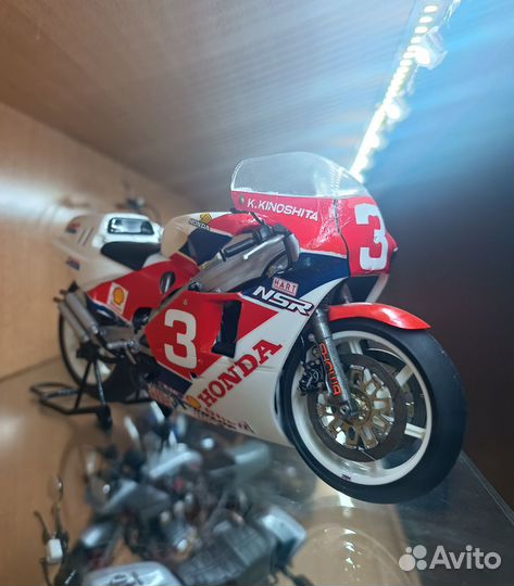 Модель мотоцикла Honda NSR 500 1/12 tamiya